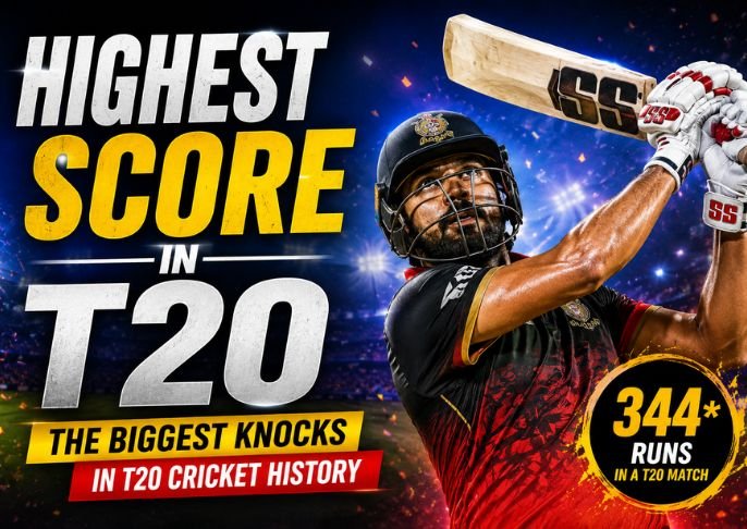 Highest score in t20