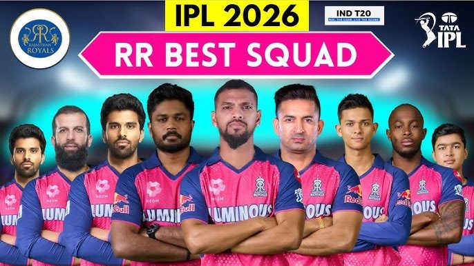 Rajasthan Royals IPL 2026 Squad