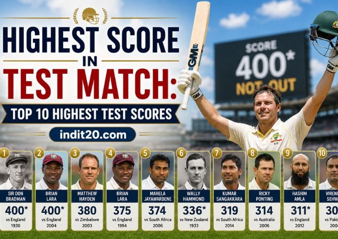 Highest Score in Test Match